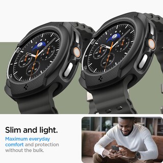 Foto 7 | Foto 7 | Funda Spigen Liquid Air Para Samsung Galaxy Watch 8 Classic De 46 Mm - Venta Internacional.