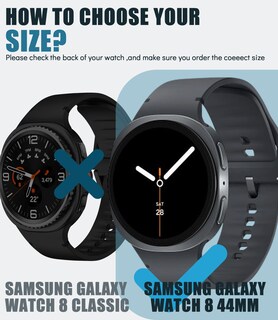 Foto 2 | Foto 2 | Funda Con Protector De Pantalla Seltureone Bling Para Samsung Watch 8 De 44 Mm - Venta Internacional.