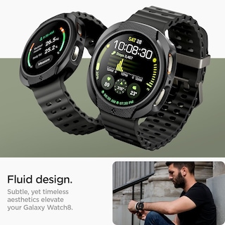 Foto 4 | Foto 4 | Funda Spigen Liquid Air Para Samsung Galaxy Watch 8 De 40 Mm - Venta Internacional.