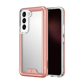 Foto 1 | Foto 1 | Funda Samsung S22 Zizo Ion + Cristal Grado Militar Rosa
