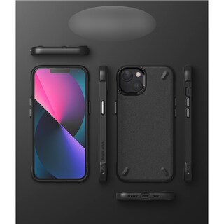 Foto 2 | Foto 2 | Funda Ringke Onyx color Negro para iPhone 13 Normal de Uso Rudo