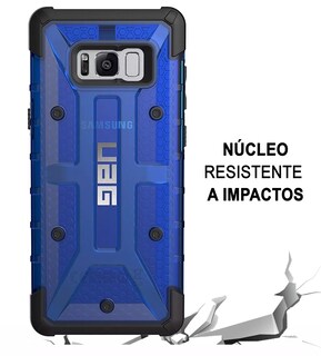 Foto 3 | Foto 3 | Funda para Galaxy S8 Plus Uag Plasma Series Cobalt color Azul