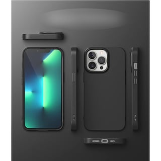 Foto 2 | Foto 2 | Funda Ringke color Negro para iPhone 13 Pro Air S Semiflexible