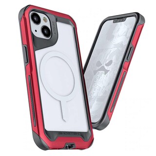 Foto 1 | Foto 1 | Funda Ghostek Atomic para iPhone 13 Aluminio color Rojo