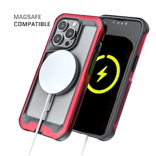 Foto 6 | Foto 6 | Funda Ghostek Atomic color Rojo para iPhone 13 Pro