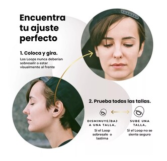 Foto 5 | Foto 5 | Tapones para Oídos BELUG color Negro con Reducción de Ruido 27 DB