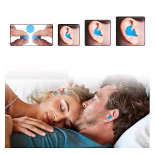 Foto 2 | Foto 2 | Tapones Reutilizables para Oídos Eo Safe Imports ESI-17552 Azul 12 Piezas