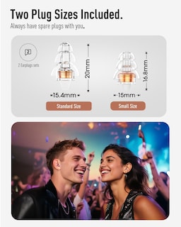 Foto 6 | Foto 6 | Tapones Para Los Oídos Hearprotek Concert 2 Pares High Fidelity Musician - Venta Internacional.