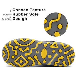 Foto 6 | Foto 6 | Zapatos De Senderismo Mishansha Para Niños Y Niñas, Negros, Talla 13 - Venta Internacional.