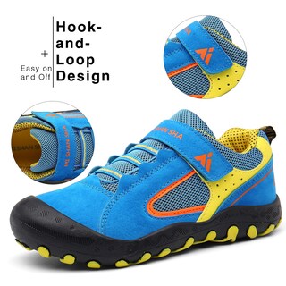 Foto 5 | Foto 5 | Zapatos De Senderismo Mishansha Para Niños Y Niñas, Azules, Talla 2.5 Para Niños Pequeños - Venta Internacional.