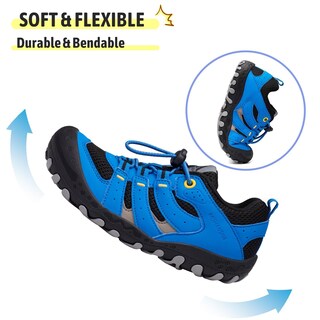 Foto 6 | Foto 6 | Zapatos De Senderismo Mishansha Kids, Negros Y Azules, Talla 8.5 Para Niños Pequeños - Venta Internacional.