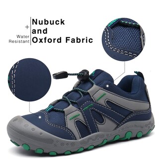 Foto 2 | Foto 2 | Zapatos De Senderismo Mishansha Kids, Azul Oscuro, Talla 6, Big Kid - Venta Internacional.