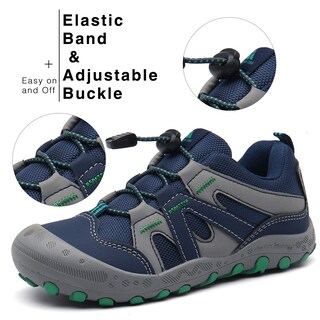 Foto 5 | Foto 5 | Zapatos De Senderismo Mishansha Kids, Azul Oscuro, Talla 6, Big Kid - Venta Internacional.