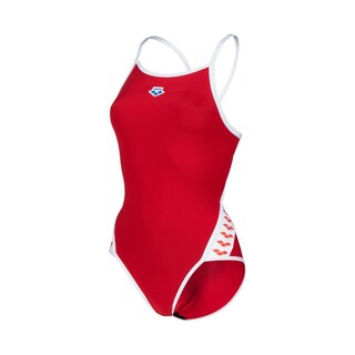 Foto 8 | Foto 8 | Traje De Baño Arena Icons Super Fly Back Solid Para Mujer Rojo