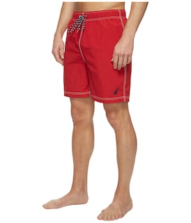 Foto 2 | Foto 2 | Bañador Nautica New Anchor Para Hombre En Color Rojo, Talla L - Venta Internacional.