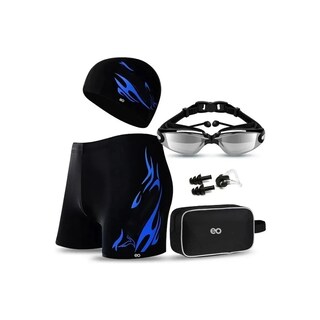 Foto 1 | Foto 1 | Kit De Gafas De Natación Y Traje De Baño 5 En 1 Talla Xl Eo Safe Imports Esi-20008 Multicolor