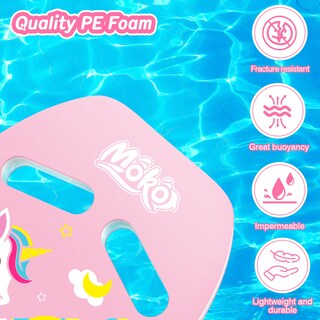 Foto 3 | Foto 3 | Swim Kickboard Moko Cartoon Entrenamiento De Natación Para Niños Unicornio Rosa - Venta Internacional.