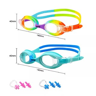 Foto 2 | Foto 2 | Lentes De Natación Belug Para Niños Con Protección Uv Antivaho Arcoíris/azul