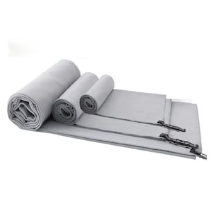Foto 1 | Foto 1 | Toalla Microfibra Eo Safe Imports Esi-7755 Secado Rápido Gym Baño Viaje Gris 3 Piezas