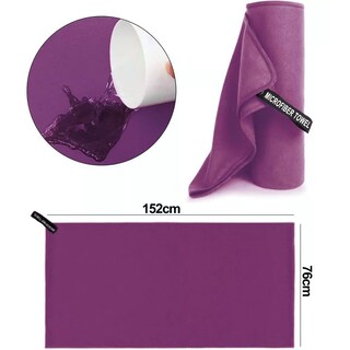 Foto 3 | Foto 3 | Toalla Eo Safe Imports Esi12178 Púrpura