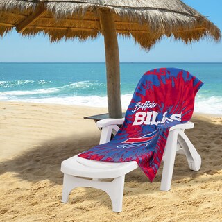 Foto 6 | Foto 6 | Toalla De Playa Northwest Nfl Buffalo Bills, Psicodélica Para Adultos, Unisex - Venta Internacional.