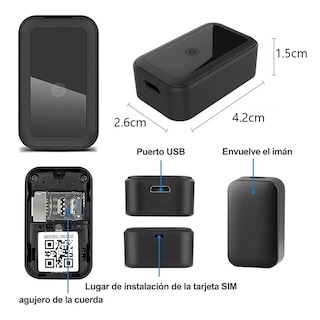 Foto 5 | Foto 5 | Mini Rastreador Gps Gf22 Localizador De Seguimiento Eo Safe Imports Esi-10241 Negro