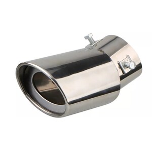 Foto 1 | Foto 1 | Tubo De Escape De Coche Silenciador Puntas De Acero Inoxidab Doblado Eo Safe Imports Esi-17934 Plata