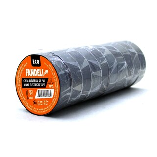 Foto 1 | Foto 1 | Cinta De Aislar Fandeli 80106 19mm X 18.3m 10 Pz