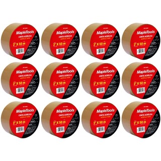 Foto 1 | Foto 1 | Cinta Acrilica Canela 2 Pulg X 50 Mts 12 Pzas Maple Tools