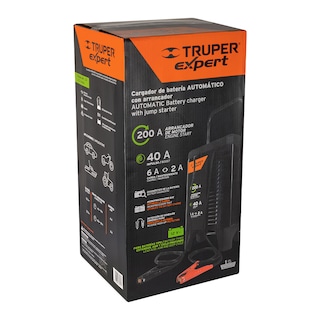 Foto 3 | Foto 3 | Cargador de Batería Automático 12 v con Ruedas Truper Carba-200x