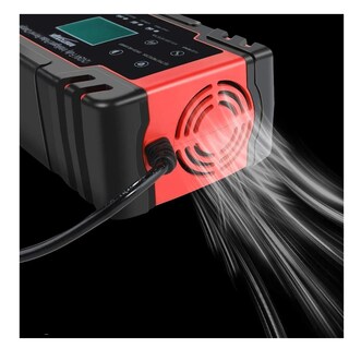 Foto 2 | Foto 2 | Cargador de Batería Inteligente Eo Safe Imports ESI-198 color Rojo 12 V 8 A 24 V 4 A