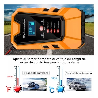 Foto 4 | Foto 4 | Cargador Rápido Para Batería De Coche Inteligente 12v 6a
