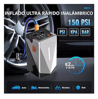 Foto 3 | Foto 3 | Arrancador De Batería De Auto Con Compresor De Aire 150psi Gris
