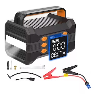 Foto 1 | Foto 1 | Arrancador De Batería De Auto Portátil Inflador Rápido Eo Safe Imports Esi-18022 Negro