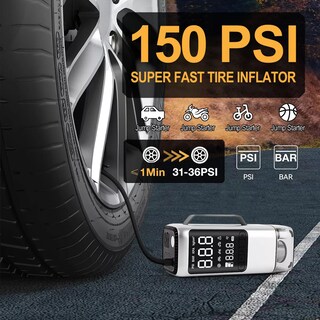 Foto 3 | Foto 3 | Arrancador de Batería de Auto Inflador Eo Safe Imports ESI-18009 Gris