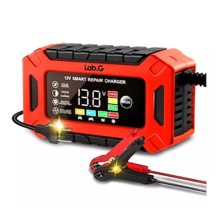Foto 1 | Foto 1 | Cargador Rápido Lab.g Para Inteligente Batería De Coche 12v 6a Rojo/negro