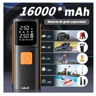Foto 2 | Foto 2 | Arrancador de Batería de Auto Lab.G 16000 mAh 150 psi