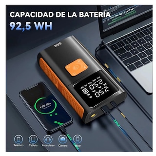 Foto 3 | Foto 3 | Arrancador de Batería de Auto Belug 16000 mAh 150 psi