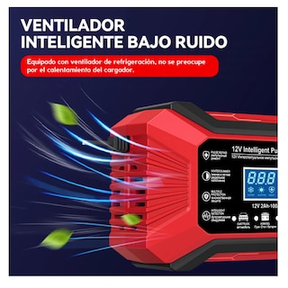 Foto 4 | Foto 4 | Cargador De Baterías 12v Lab.g Rojo