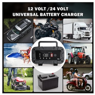 Foto 4 | Foto 4 | ''cargador De Batería 24v5a 12v10a Para Coche Y Motocicleta Belug Naranja ''