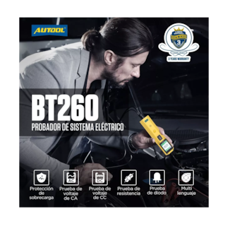 Foto 2 | Foto 2 | Tester para Circuito Automotriz Autool Bt260 Amarillo