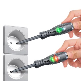 Foto 4 | Foto 4 | Bolígrafo De Prueba Eléctrico Con Luz Belug De Colores 2 Piezas