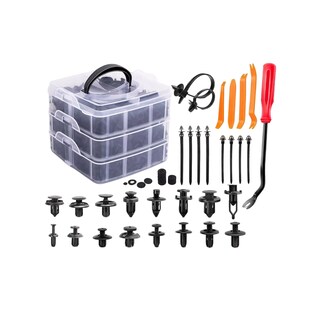 Foto 1 | Foto 1 | Kit de Remaches y Clips de Plástico para Auto Malubero 635 Piezas