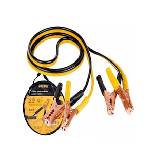 Foto 2 | Foto 2 | Juego de Cables para Pasar Corriente Pretul CAP-2510P Cal 10 2.5 Mt 125 Amp