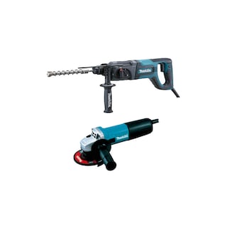 Foto 1 | Foto 1 | Rotomartillo Makita Sds Plus 15/16” 780w + Min Esmeriladora Angular 4-1/2” 840w 1000 Rpm