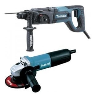 Foto 3 | Foto 3 | Rotomartillo Makita Sds Plus 15/16” 780w + Min Esmeriladora Angular 4-1/2” 840w 1000 Rpm
