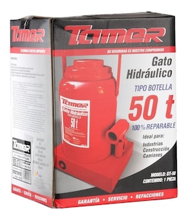 Foto 3 | Foto 3 | Gato Hidráulico de Botella Tamer color Rojo 50 Ton