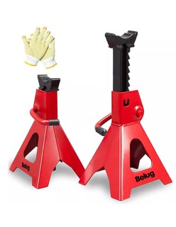 Foto 1 | Foto 1 | 2 Piezas Torres para Auto Torre Automotrices de 3 Toneladas Rojo