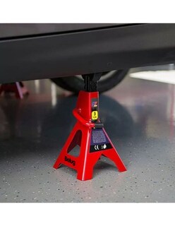 Foto 4 | Foto 4 | 2 Piezas Torres para Auto Torre Automotrices de 3 Toneladas Rojo