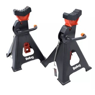 Foto 3 | Foto 3 | Gato Automotriz Con Capacidad De 3 Ton, 2 Pzs Rojo/negro Belug